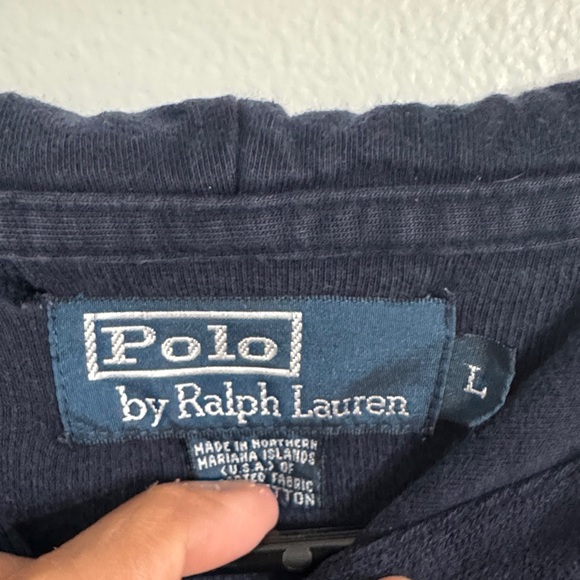 Ralph Lauren Navy Polo Shirt - Picture 2 of 2